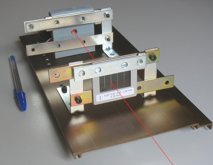 blocco laser-fenditure blocco laser-fenditure